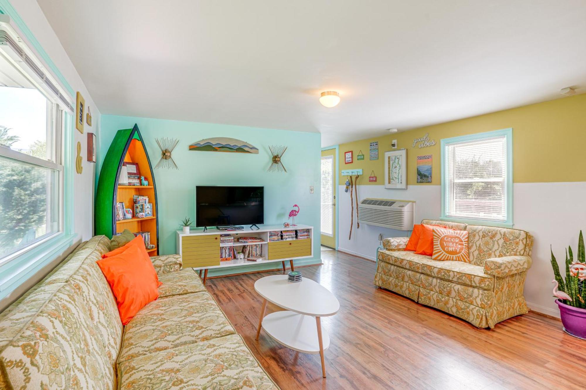 Waterfront Virginia Retreat With Canoe, Pets Welcome Rileyville Esterno foto